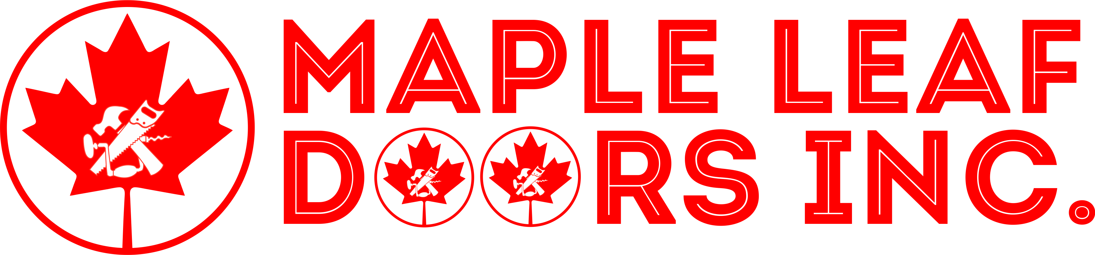 Maple Leaf Door